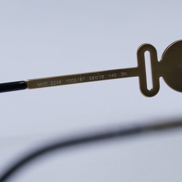 FINAL PRICE NEW VERSACE VE2248 100287 GOLD GREY SUNGLASSES main image 8